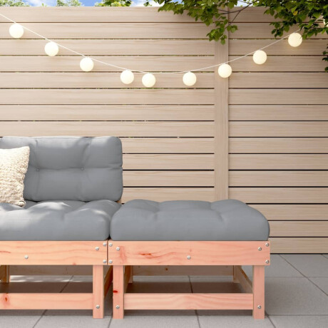 vidaXL Tuinvoetenbank massief douglashout