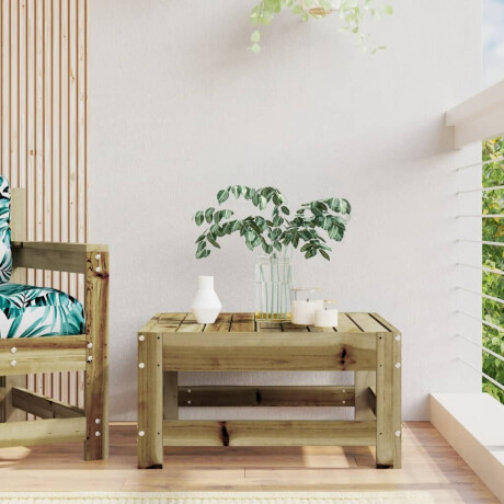 vidaXL Tuinvoetenbank geïmpregneerd grenenhout