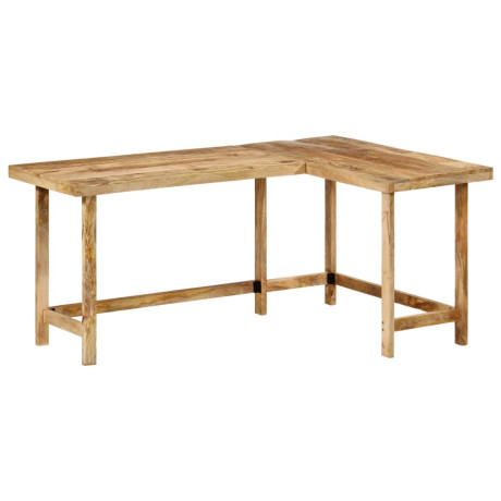 vidaXL Bureau 165x110x75 cm massief mangohout