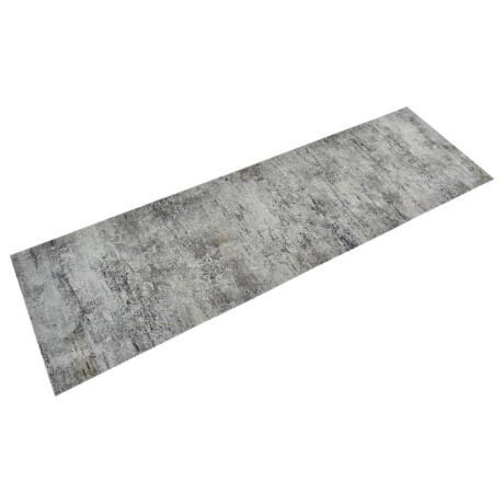 vidaXL Keukenmat wasbaar betonprint 60x180 cm fluweel