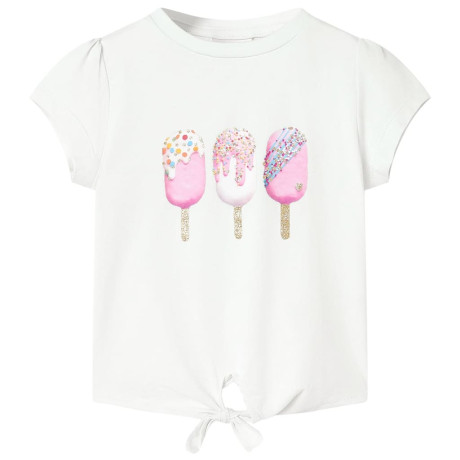 vidaXL Kindershirt 116 ecru