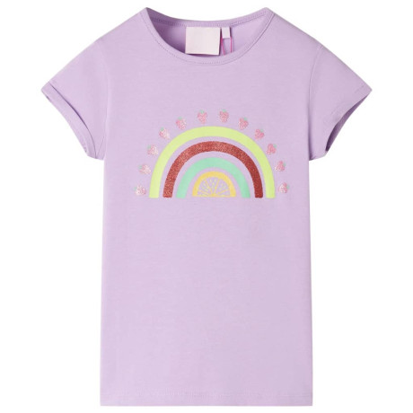 vidaXL Kindershirt 140 lila