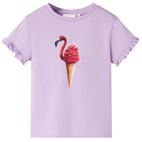 vidaXL Kindershirt 128 lila