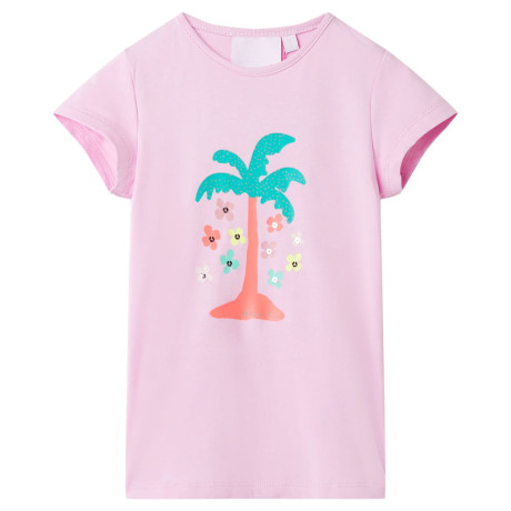 vidaXL Kindershirt 140 lila