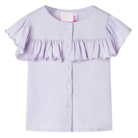 vidaXL Kindershirt 140 lila
