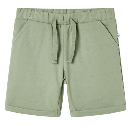 vidaXL Kindershorts met trekkoord 140 lichtkaki