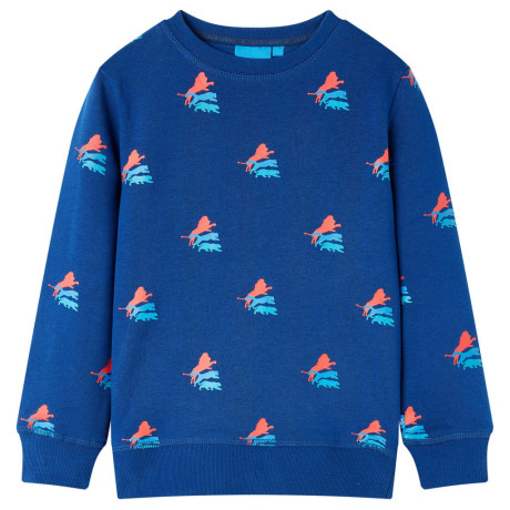 vidaXL Kindertrui 92 donkerblauw