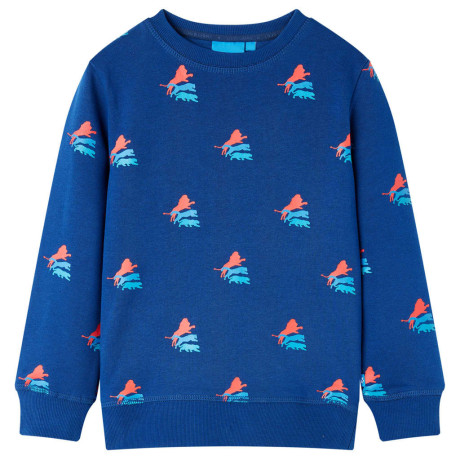 vidaXL Kindertrui 104 donkerblauw