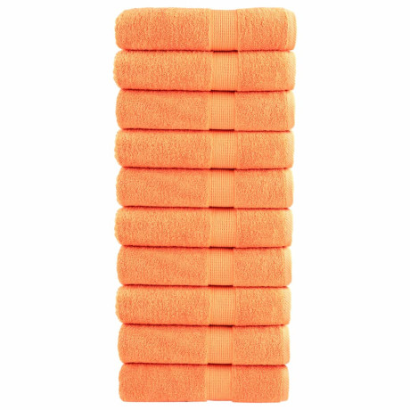 vidaXL Badhanddoeken SOLUND 10 st 600 g/m² 100x150 cm