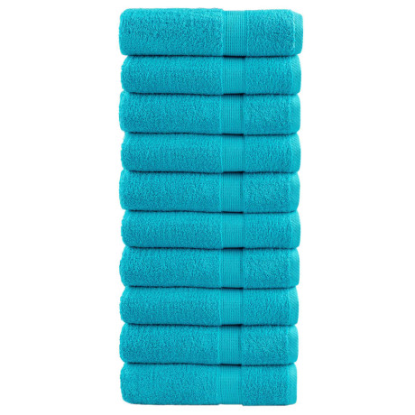 vidaXL Badhanddoeken SOLUND 10 st 600 g/m² 100x150 cm