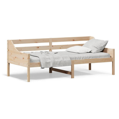 vidaXL Slaapbank zonder matras 90x200 cm massief grenenhout
