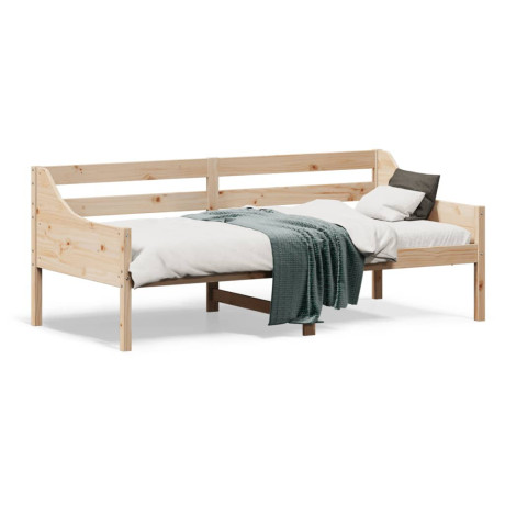 vidaXL Slaapbank zonder matras 90x190 cm massief grenenhout