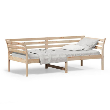 vidaXL Slaapbank zonder matras 80x200 cm massief grenenhout