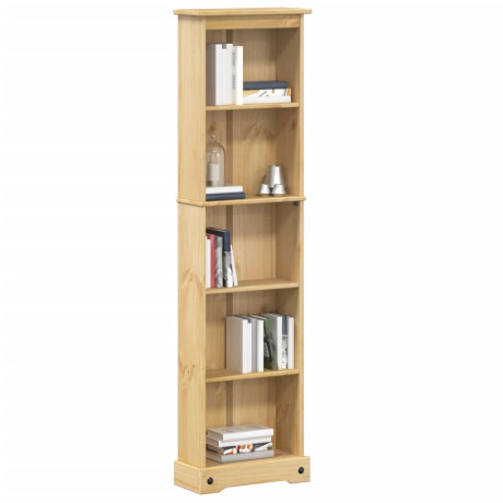 vidaXL Boekenkast Corona 46x20x170 cm massief grenenhout