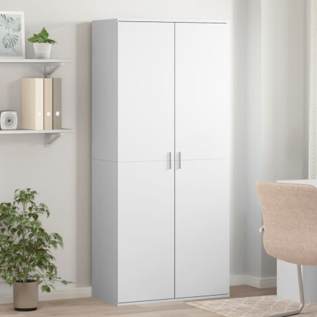 vidaXL Schoenenkast 80x39x178 cm bewerkt hout wit