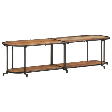 vidaXL Tv-meubel 160x42x40 cm massief acaciahout