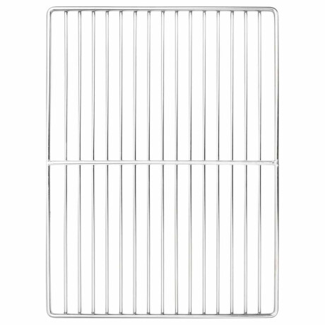 vidaXL Grillrooster Zilver 40 x 30 cm Roestvrij staal