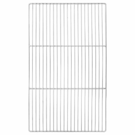vidaXL Grillrooster Zilver 67 x 40 cm Roestvrij staal