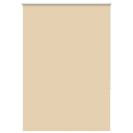 vidaXL Rolgordijn verduisterend 110x175 cm stofbreedte 105,7 cm beige