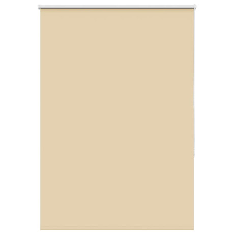 vidaXL Rolgordijn verduisterend 115x175 cm stofbreedte 110,7 cm beige