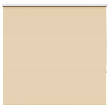 vidaXL Rolgordijn verduisterend 145x175 cm stofbreedte 141,6 cm beige