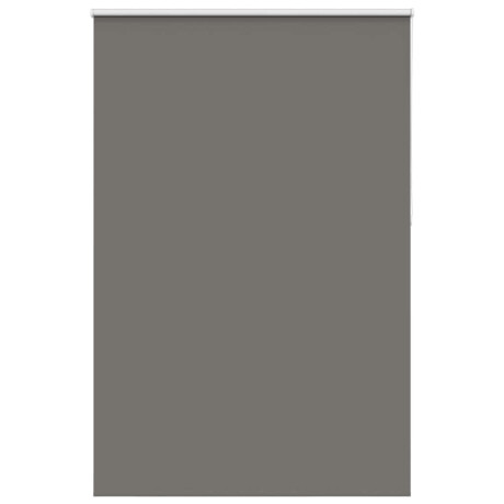 vidaXL Rolgordijn verduisterend 145x210 cm stofbreedte 141,6 cm grijs