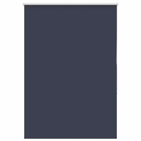 vidaXL Rolgordijn verduisterend 110x130 cm stofbreedte 105,7 cm blauw