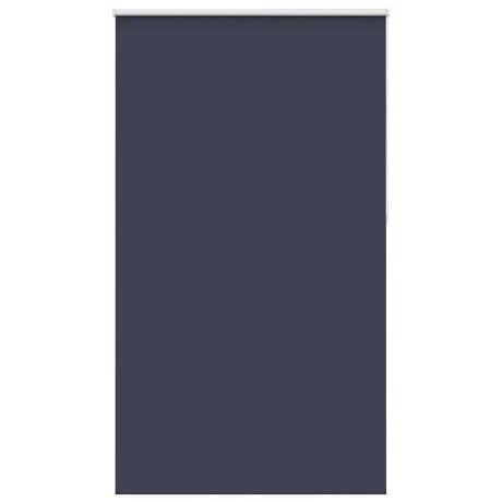vidaXL Rolgordijn verduisterend 130x210 cm stofbreedte 126,6 cm blauw