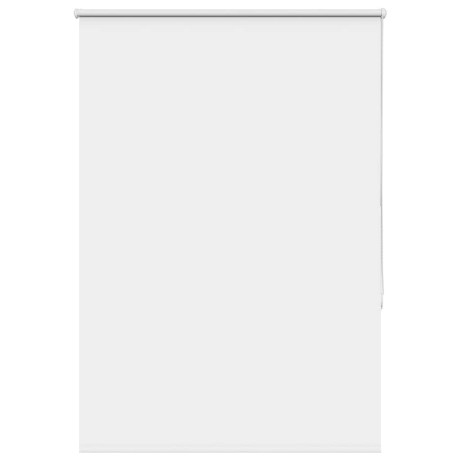 vidaXL Rolgordijn verduisterend 110x130 cm stofbreedte 105,7 cm wit