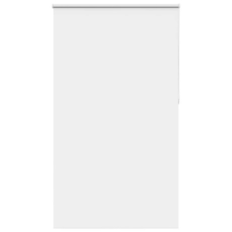 vidaXL Rolgordijn verduisterend 130x210 cm stofbreedte 126,6 cm wit