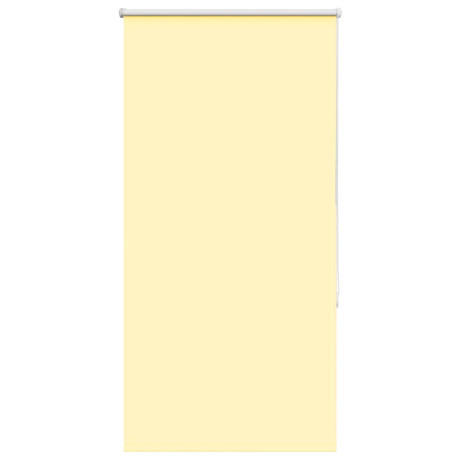 vidaXL Rolgordijn verduisterend 75x130 cm stofbreedte 70,7cm geel