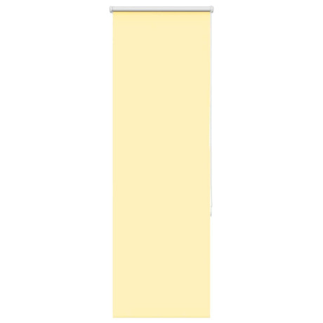 vidaXL Rolgordijn 60x150 cm verduisterend stofbreedte 55,7cm geel