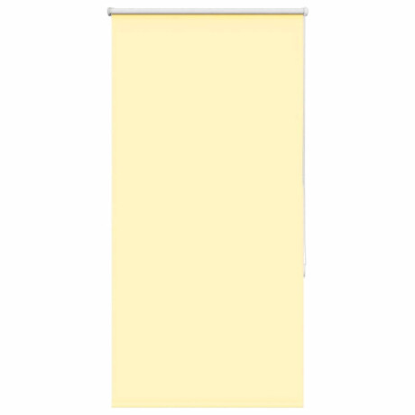 vidaXL Rolgordijn verduisterend 80x150 cm stofbreedte 75,7cm geel