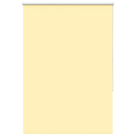 vidaXL Rolgordijn verduisterend 110x150 cm stofbreedte 105,7 cm geel