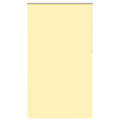 vidaXL Rolgordijn verduisterend 135x210 cm stofbreedte 131,6 cm geel