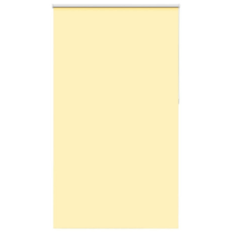 vidaXL Rolgordijn verduisterend 140x210 cm stofbreedte 136,6 cm geel
