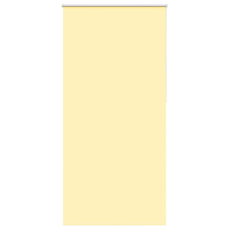 vidaXL Rolgordijn verduisterend 100x230cm stofbreedte 95,7cm geel