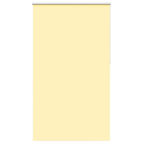 vidaXL Rolgordijn verduisterend 135x230 cm stofbreedte 131,6 cm geel