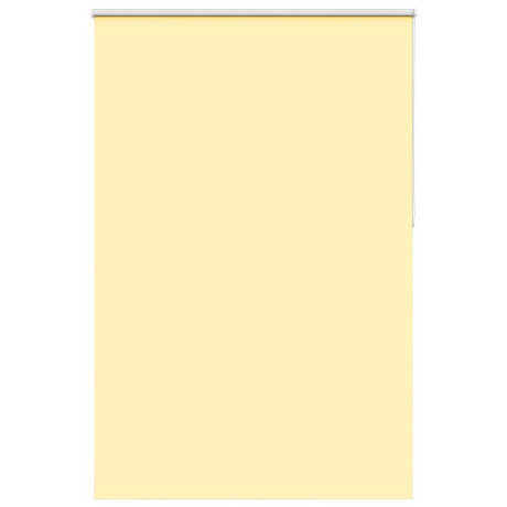 vidaXL Rolgordijn 165x230 cm verduisterend 161,6 cm polyester geel