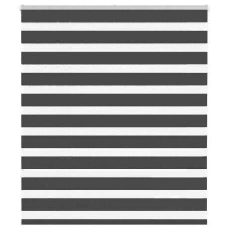 vidaXL Zebra rolgordijn 120x100 cm stofbreedte 115,9 cm zwart