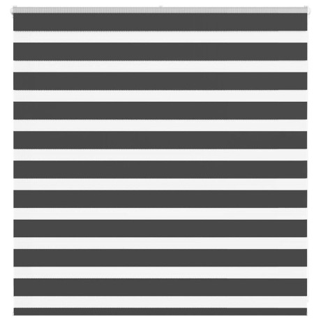 vidaXL Zebra rolgordijn 150x100 cm stofbreedte 145,9 cm zwart