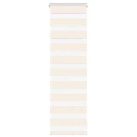 vidaXL Zebra rolgordijn 50x100 cm stofbreedte 45,9cm marmerbeige