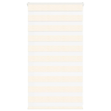 vidaXL Zebra rolgordijn 70x100 cm stofbreedte 65,9 cm marmerbeige