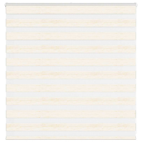 vidaXL Zebra rolgordijn 150x100 cm stofbreedte 145,9 cm marmerbeige