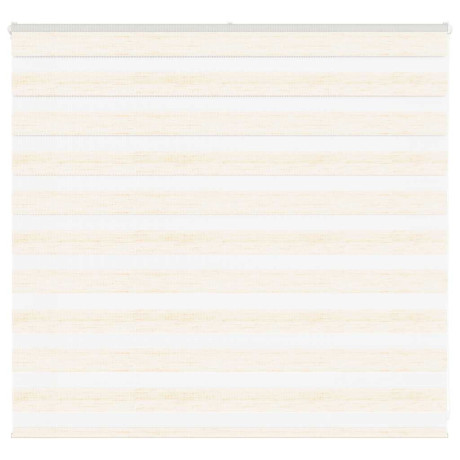 vidaXL Zebra rolgordijn 155x100 cm stofbreedte 150,9 cm marmerbeige