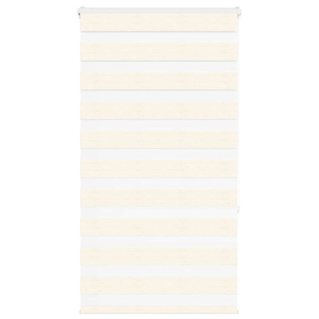 vidaXL Zebra rolgordijn 75x150 cm stofbreedte 70,9 cm marmerbeige