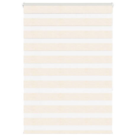 vidaXL Zebra rolgordijn 95x150 cm stofbreedte 90,9 cm marmerbeige