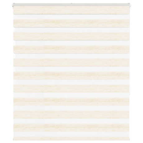 vidaXL Zebra rolgordijn 105x150 cm stofbreedte 100,9 cm marmerbeige