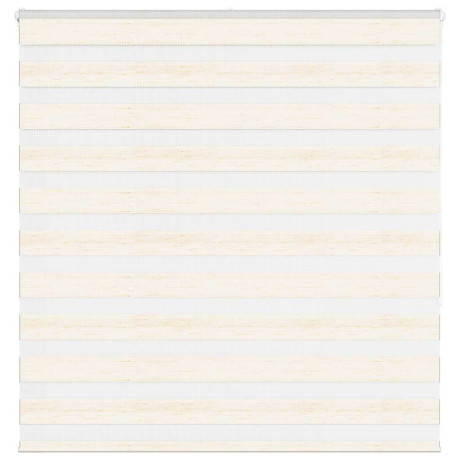 vidaXL Zebra rolgordijn 140x150 cm stofbreedte 135,9cm marmerbeige