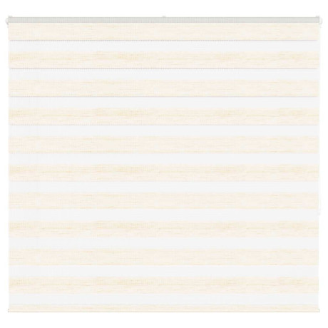 vidaXL Zebra rolgordijn 155x150 cm stofbreedte 150,9cm marmerbeige